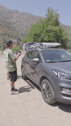 Video Toldo Camping Lateral Para Auto Techo Xroad