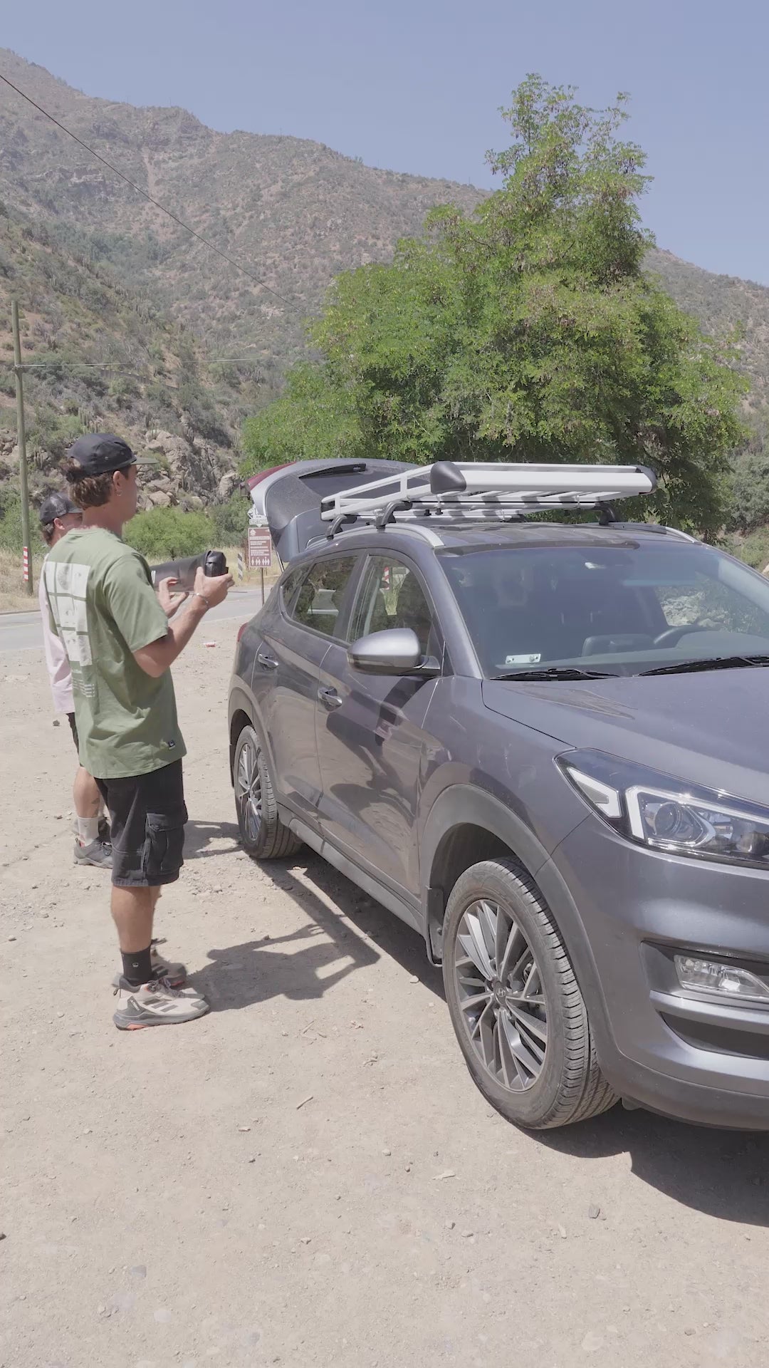 Video Toldo Camping Lateral Para Auto Techo Xroad
