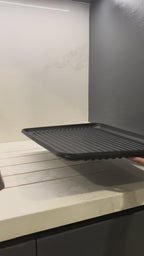 Video Secaplatos Escurridor 1 Nivel Acero Inox Negro Simplit