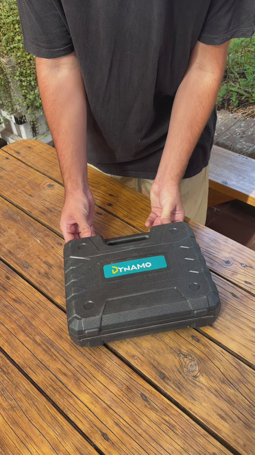 Video Kit Taladro Destornillador Inalámbrico Dynamo 21v 2 Baterías