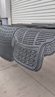 Video Alfombra Piso de Goma para auto Universal 4 piezas Xroad