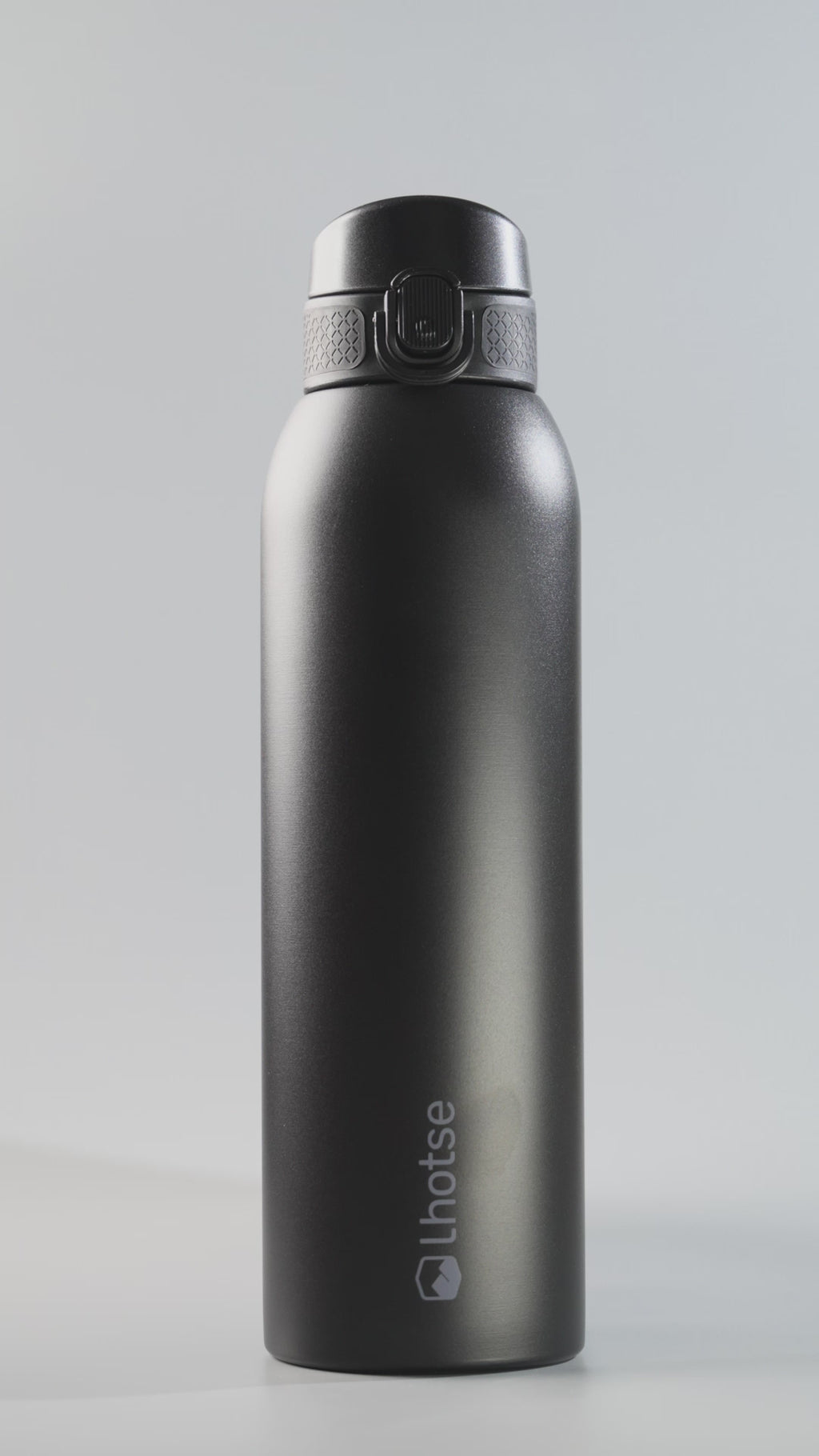 Video Botella Térmica Agua Acero Inox 3 Tapas HydroCore 1Lt Lhotse
