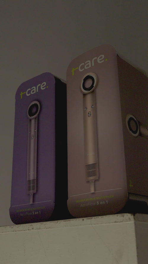 Video Secador de pelo Multistyler T-Care AeroFlow 5 en 1