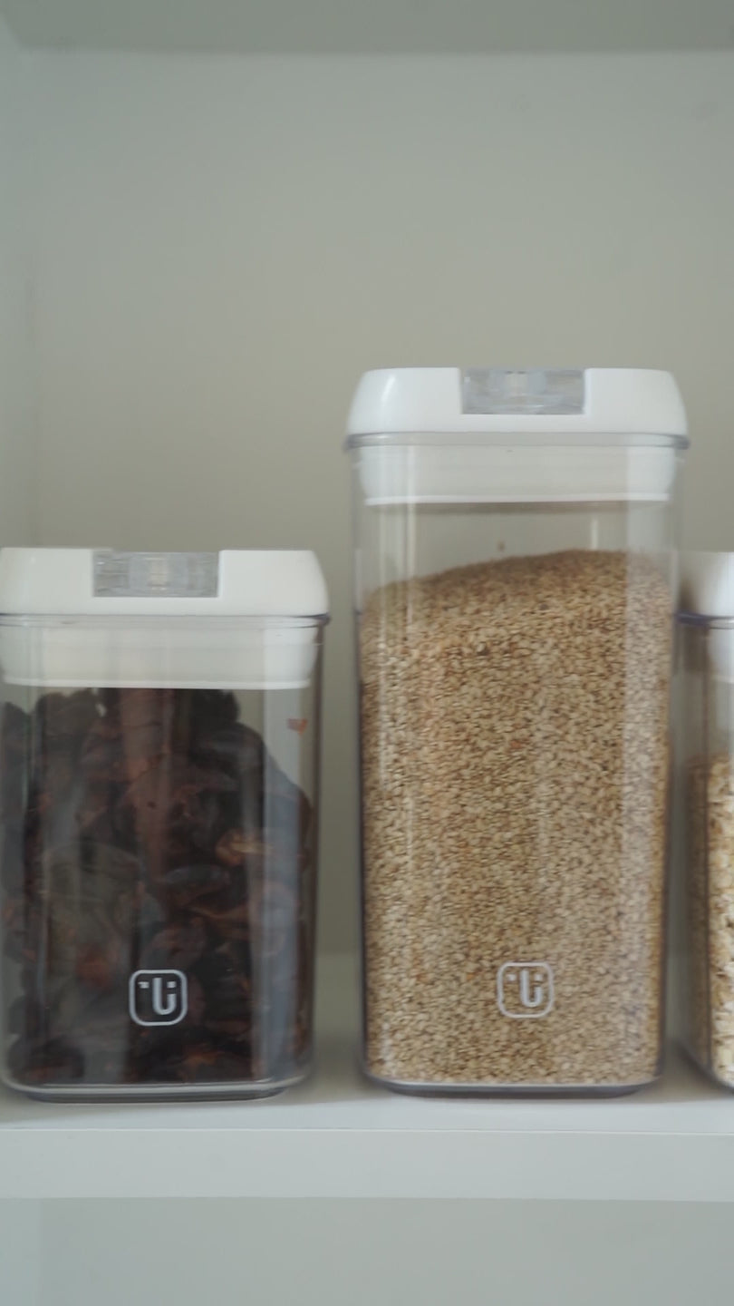 Video Set de 3 Contenedores Herméticos Plástico Simplit