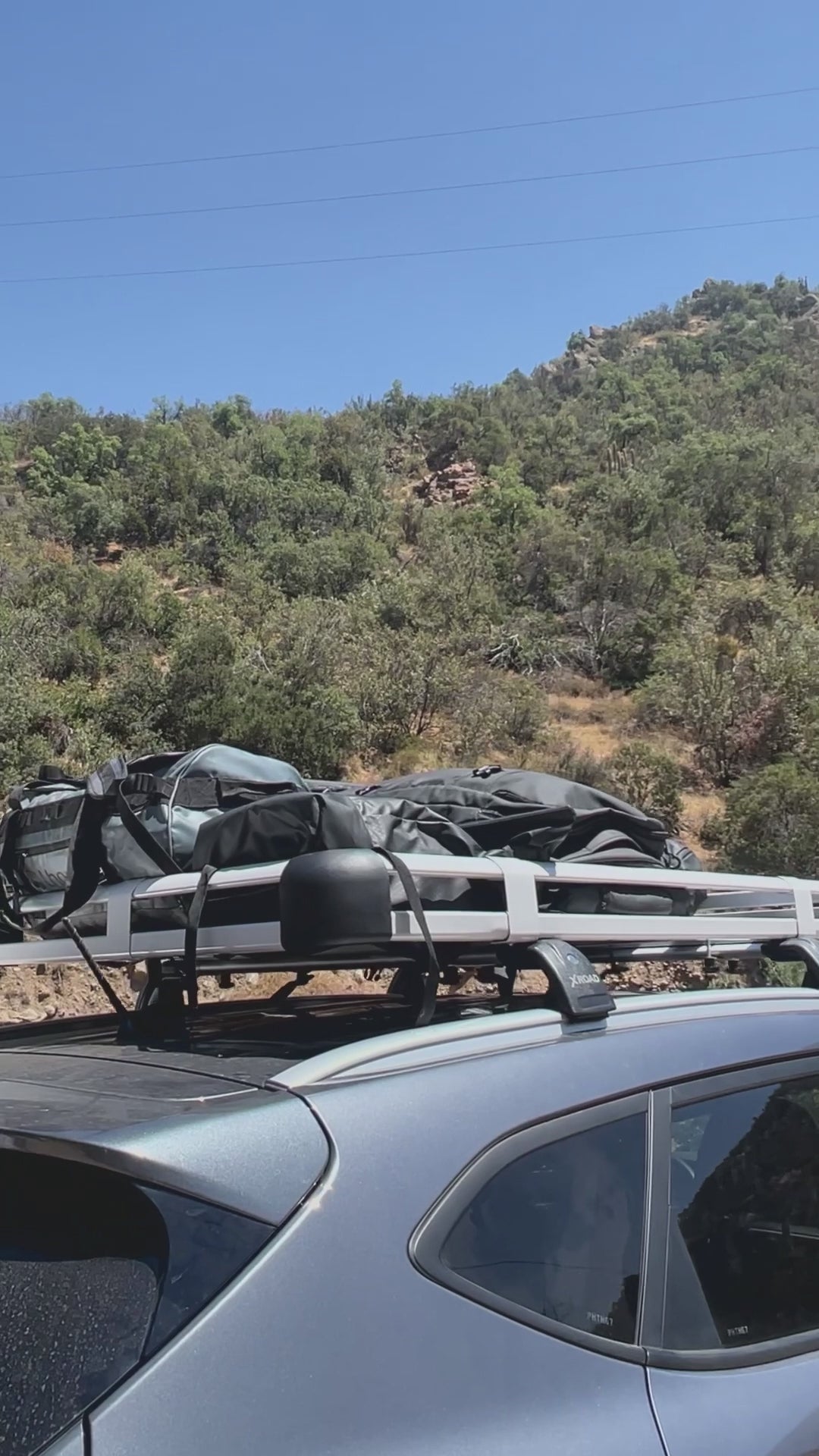 Video Parrilla Para Auto Aluminio portaequipaje Universal XROAD