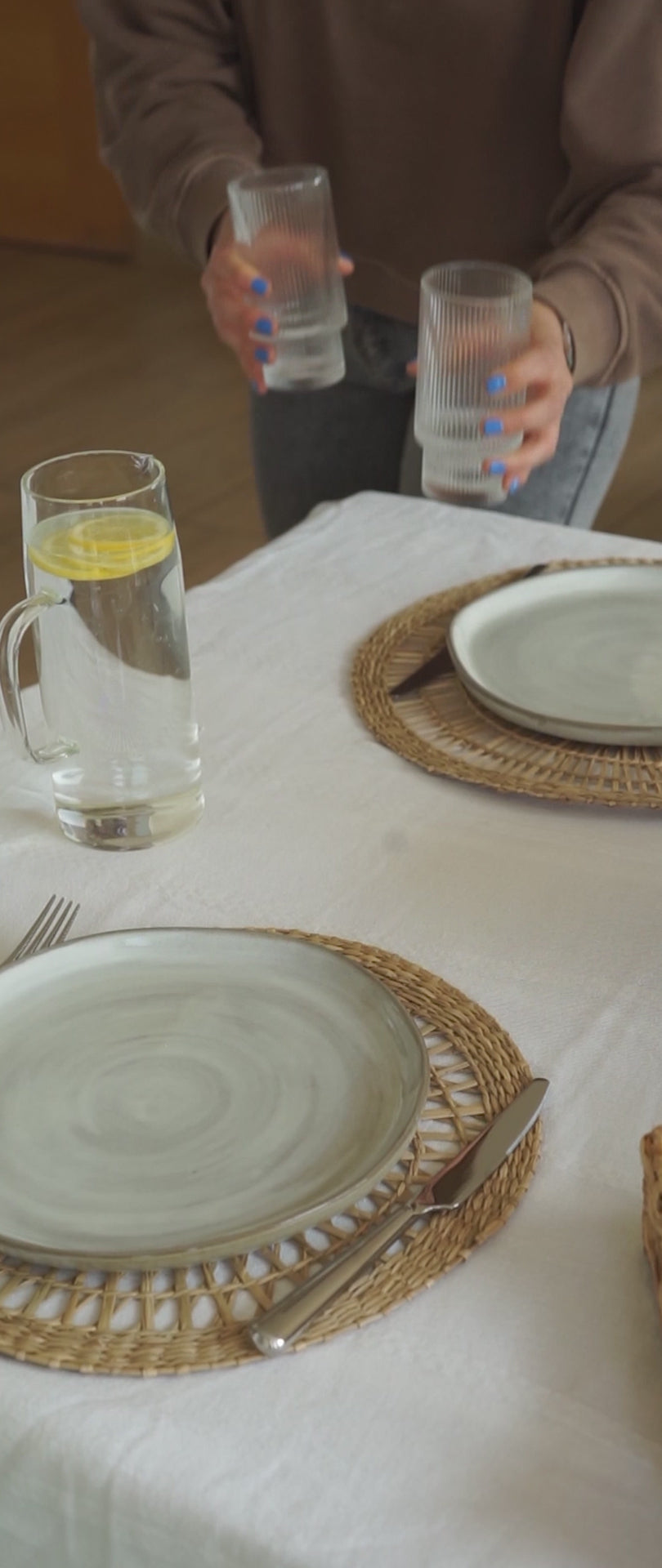 Video Set 6 Vasos Largo Vintage Charlotte 350ml Simplit