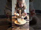 Set Juego Pastelería Corta Postre Infantil Niño Madera Bandú