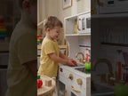 Cocina de Juguete Infantil Niños Madera Accesorios Bandú