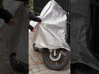Carpa funda Cubre Moto Impermeable Premium con Felpa XRoad