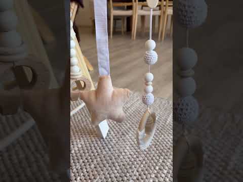 Gimnasio Madera Bebé Montessori Juguetes Colgantes Bandú