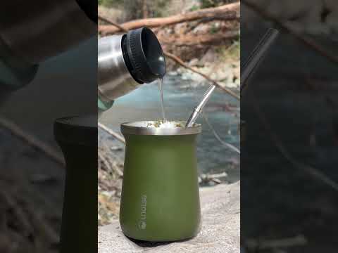 Matera Mate Mug Térmico Acero Inoxidable con Bombilla Lhotse