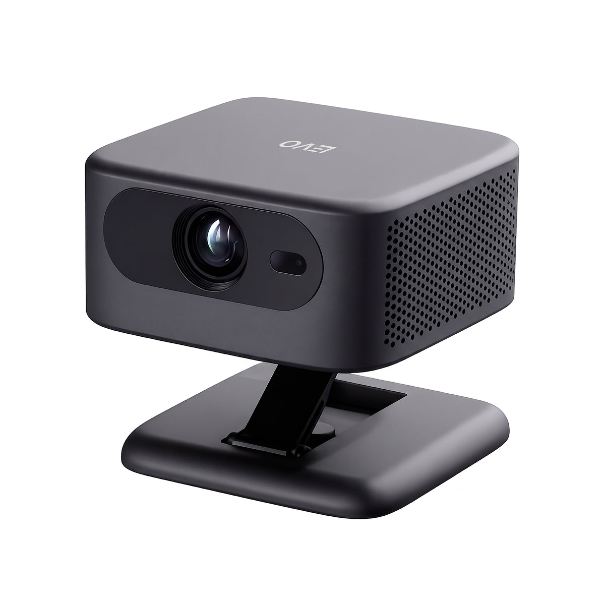 LEVO Proyector Portátil Smart Flux — vista frontal sobre fondo blanco