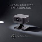 LEVO Proyector Portátil Smart Flux — enfoque automático e imagen perfecta