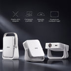 LEVO Proyector Portátil Smart Novus — diseño compacto y rotación
