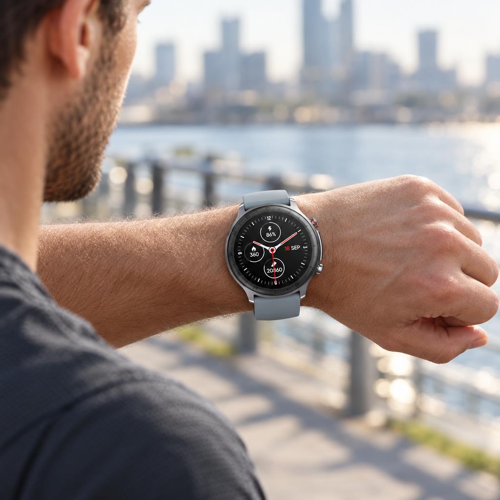 Reloj Smartwatch Lhotse Ultimate GPS 217 Gris