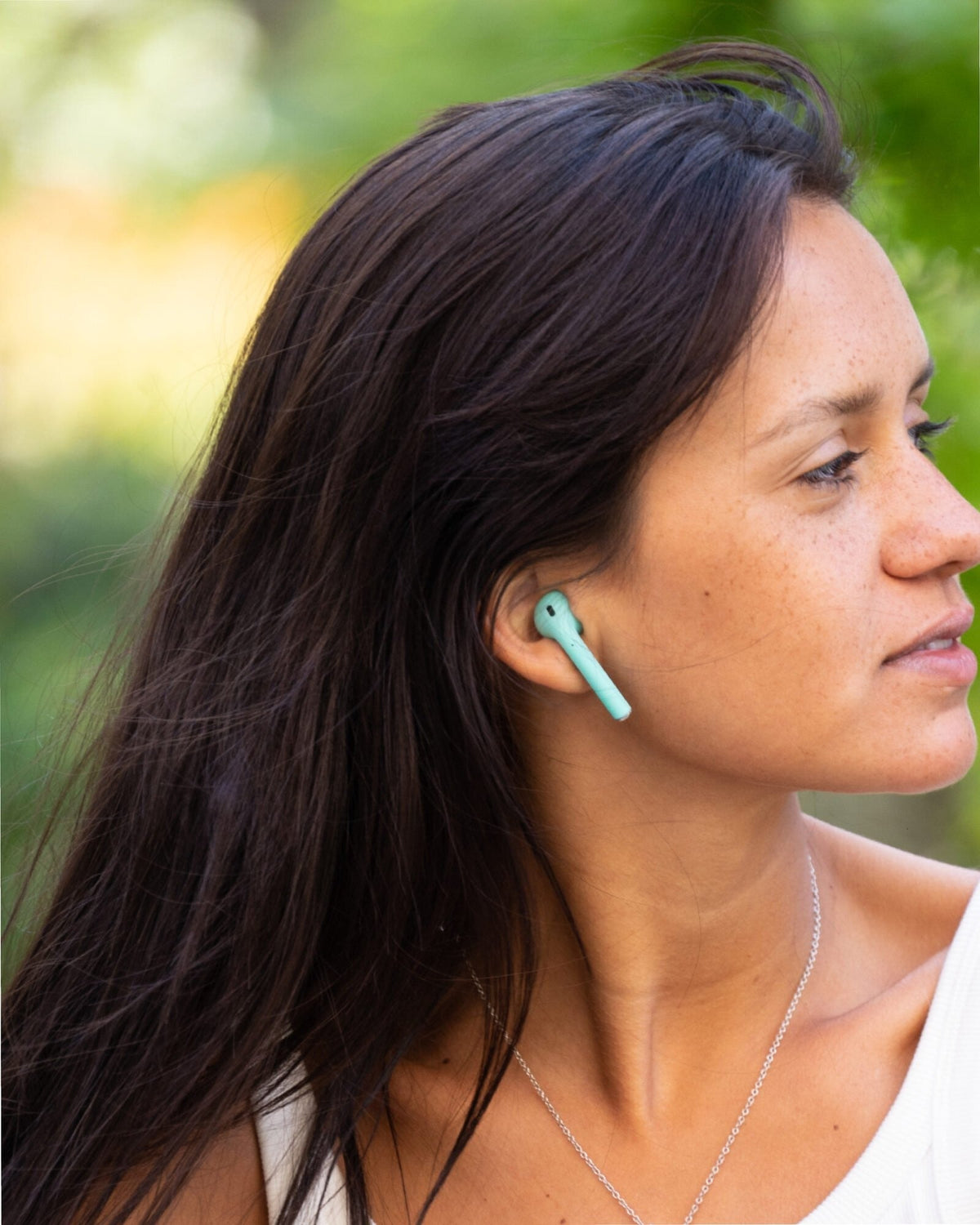 Audífonos Lhotse Bluetooth Inalámbrico Rm12 Celeste