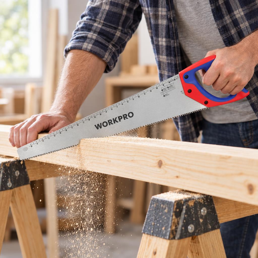 Serrucho Mango Ergonomico 600mm Workpro