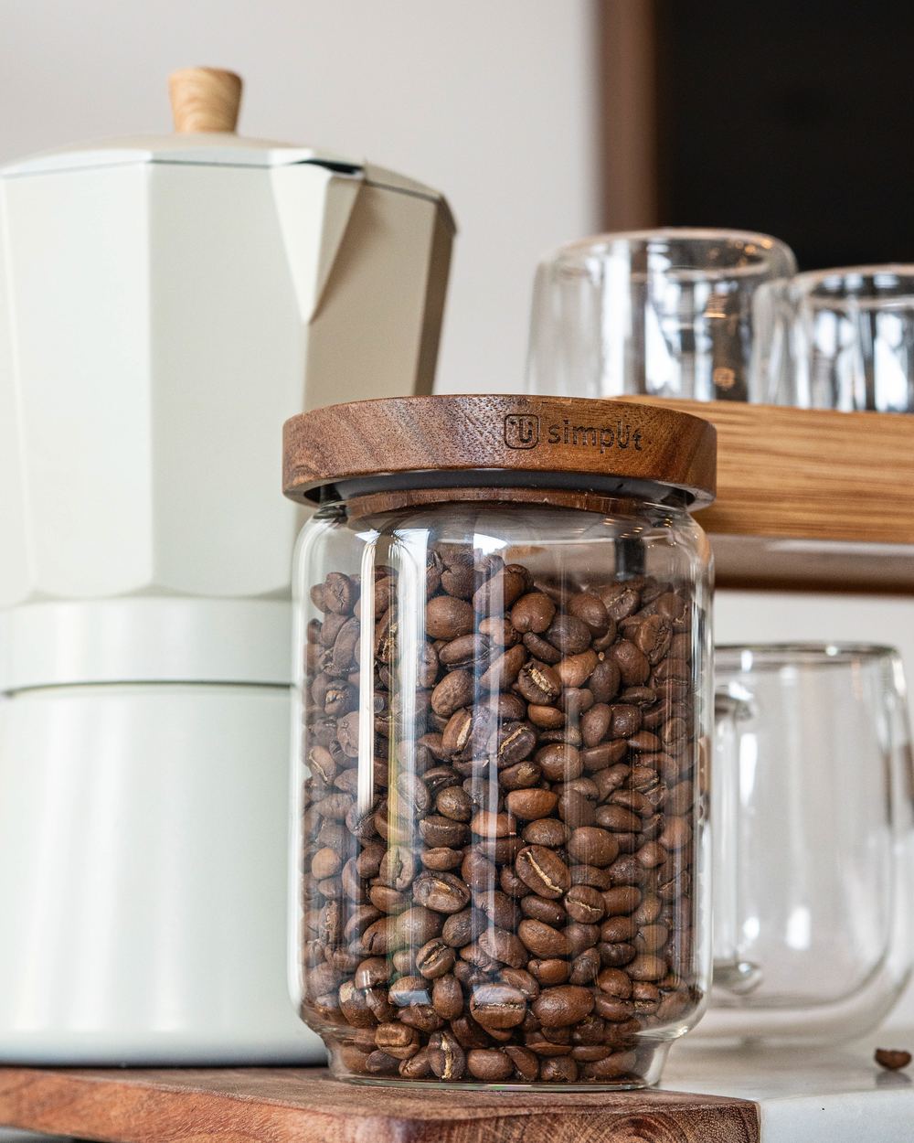 Cafetera Italiana Savannah Simplit 12 tazas