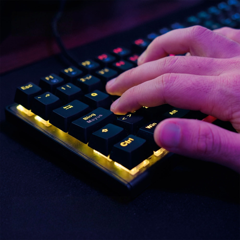 Teclado mecánico LEVO con luz
