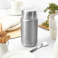 Termo de Comida Insulado Acero Inox 750 ml Gris Simplit — foto 2