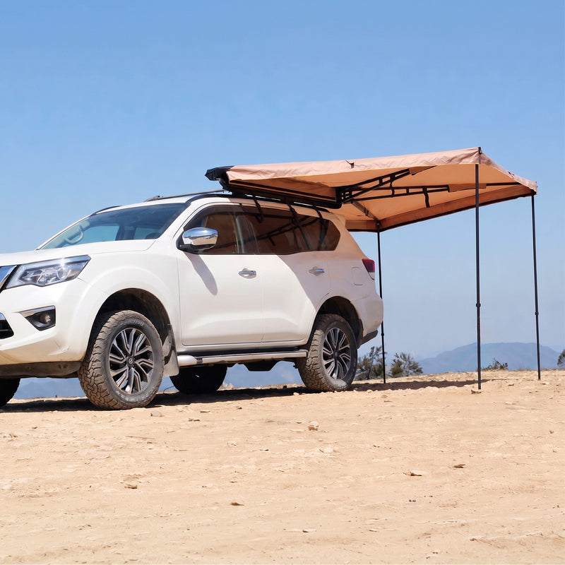 Toldo Camping Lateral Para Auto Techo 270° Xroad